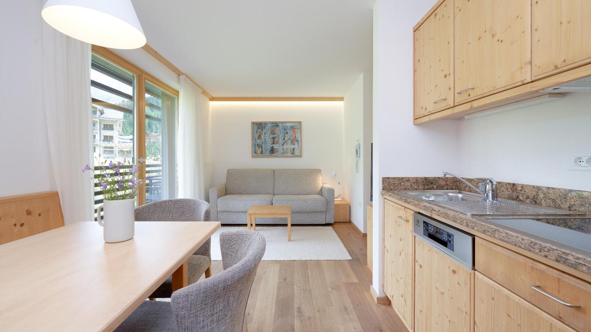 סלבה די ואל גרדנה Saleghes Dolomites Residence חדר תמונה