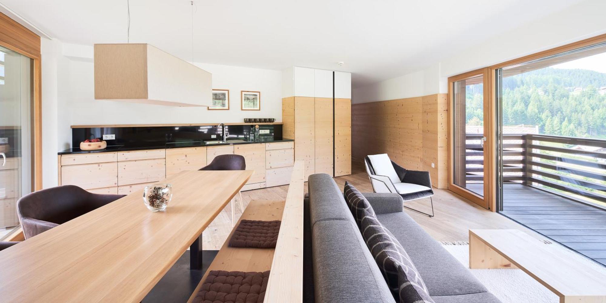 סלבה די ואל גרדנה Saleghes Dolomites Residence חדר תמונה